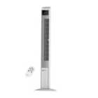 47 inch Oscillating Tower Fan with Remote Control White