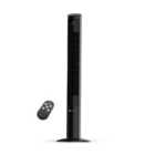 47 inch Oscillating Tower Fan with Remote Control Black