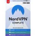 NordVPN Complete VPN Software Subscription, 1 Year, 6 Devices