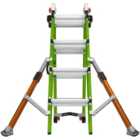 Little Giant 4 Rung Conquest All-Terrain GRP Fibreglass Multi-Purpose Ladder