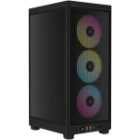 CORSAIR iCUE 2000D RGB AIRFLOW Mini Tower Mini ITX Gaming PC Case - Black