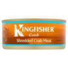 Kingfisher Catch Shredded Crab Meat In Brine 105g