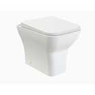 Nuie Ava Back To Wall Pan & Soft Close Seat - White