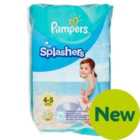 Pampers Splashers Size 5 10 Disposable Swim Pants