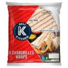 Deli Kitchen Chargrilled Tortillas 6 per pack