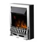 Warmlite 2kw Whitby Electric Fire Inset - Chrome