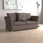 Emmett Woven Fabric 2 Seater Double Sofa Bed