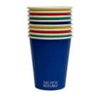 Nutmeg Home Multicoloured Cups 8oz 8pk