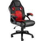 Gaming Chair Racing Mike - Black And Red