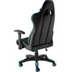Gaming Chair Stealth - Black And Azure Blue