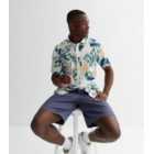 Only & Sons White Tropical Short Sleeve Shirt