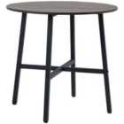 HOMCOM 80cm Round Kitchen Table Dining Table