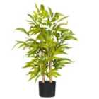 HOMCOM Potted Artificial Plants Bamboo Tree 60cm