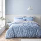 Chelford Blue Duvet Cover and Pillowcase Set