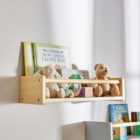 Kids Pippa Wall Bookshelf, 50cm