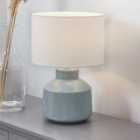 Nora Crackle Effect Table Lamp