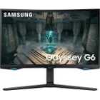 EXDISPLAY Samsung Odyssey G6 LS27BG650EUXXU 27" Curved Smart Gaming Monitor - QHD 2560x1440 240Hz 1ms Speakers HDMI 2.1 Full Smart Platform