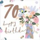 Stephanie Dyment 70th Birthday Card
