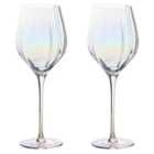 Anton Studio Designs, Palazzo Wine Glasses, Set of 2, 600ml, Lustre 2 per pack