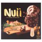 Nuii Italian Roasted Hazelnut & Chocolate Ice Creams 3 x 90ml