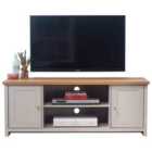 GFW Lancaster Large TV Cabinet - Grey