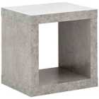 GFW Bloc Cube Side Table Concrete