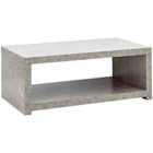 GFW Bloc Coffee Table With Shelf Concrete