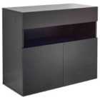GFW Galicia Sideboard With Led - Black