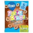 Fox's Biscuits Party Rings Choc Minis 5 x 21g
