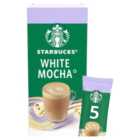 Starbucks Frothy Mixes - White Mocha 5 sachets 5 per pack
