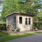 Power 12x10 Apex Log Cabin, Doors to the Right - 28mm Logs