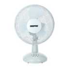 Geepas 9inch Table Fan - 25W Electric Portable Desktop Cooling Fan for Desk Home or Office Use 2 Speed Settings