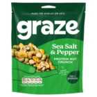 Graze Protein Salt & Pepper Vegan Mixed Nuts Snacks 100g
