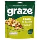 Graze Protein Chilli & Lime Vegan Mixed Nuts Snacks 100g