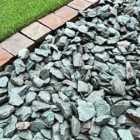 Mainland Aggregates 40mm Green Slate Chippings