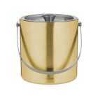 Viners Barware Ice Bucket Double Wall Gold 1.5L