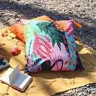 Furn Coralina Outdoor Polyester Filled Floor Cushion Multicolour