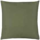 Furn Plain Large Outdoor Polyester Filled Cushion Olive