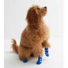 Blue Mumma's Boy Logo Dog Socks