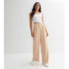 Urban Bliss Stone Tailored Wide Leg Cargo Trousers