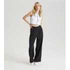 Urban Bliss Black Tailored Cargo Trousers