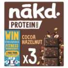 nakd. Protein Cocoa Hazelnut Multipack 3 x 45g