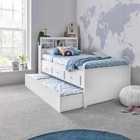 Bedmaster Veera White Guest Bed