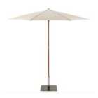 Sturdi Round 3m Wood Parasol (base not included) - Natural