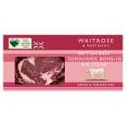 Waitrose British Beef Tomahawk Steak, per kg