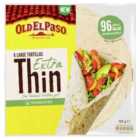 Old El Paso Large Extra Thin Tortilla Wraps 192g