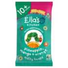 Ella's Kitchen Pinapple Mango & Orange Melty Hoops Baby Snack 10+ Months 4 x 9g