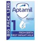 Aptamil First Infant Milk Bag in Box 2 x 600g