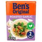 Bens Original Roasted Garlic Microwave Rice 220g