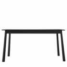 Gallery Direct Oxford Dining Table Black 1500x900x750mm